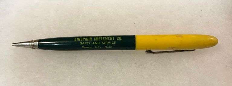 Beaver City, Nebraska “Einspahr Implement Co. - John Deere” Mechanical Pencil