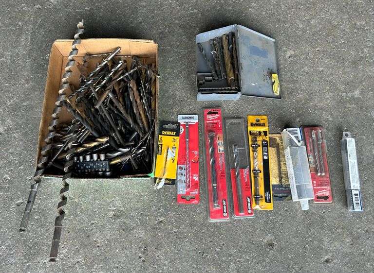 Mixed Assortment of Drill Bits