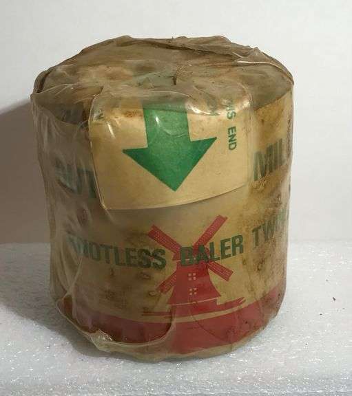 Knotless Baler Twin - Sample - Twine Bale - Creamer Auction