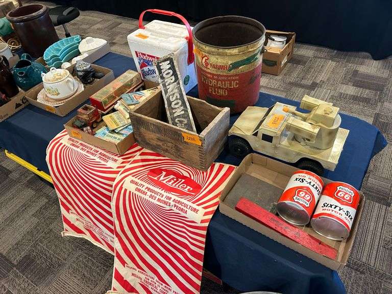 Early Bird Session of Non-Catalog Items Begin Selling at Approx 9 AM