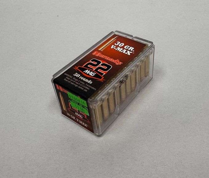 Hornady 22 Mag - 30 Gr. V-Max