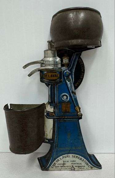 Delavel Cream Separators - Advertising Match Holder