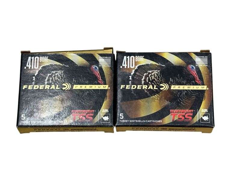 (2x) Federal Premium Heavyweight TSS .410 Bore