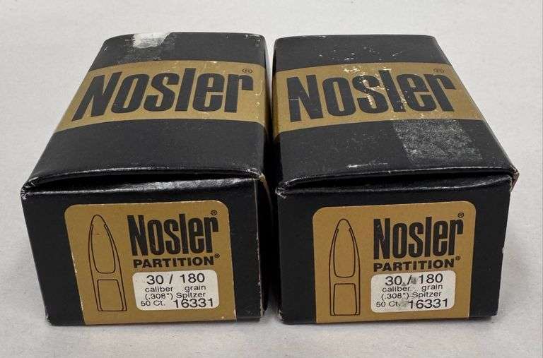 (2x) Nosler Parition 30 Cal Bullets