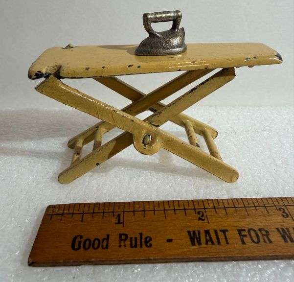 Kilgore Cast Iron Miniature Toy Ironing Board