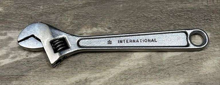 International IH Adjustable Wrench - 8 1/4” Long
