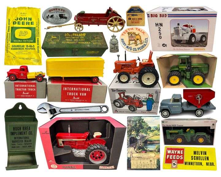 NOVEMBER 21, 2025 - FARM TOYS & FARM ADVERTISING LIVE & ONLINE AUCTION 