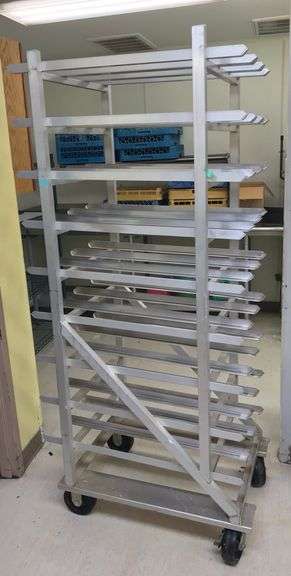 New Age 1250 Commercial Aluminum Can Rack