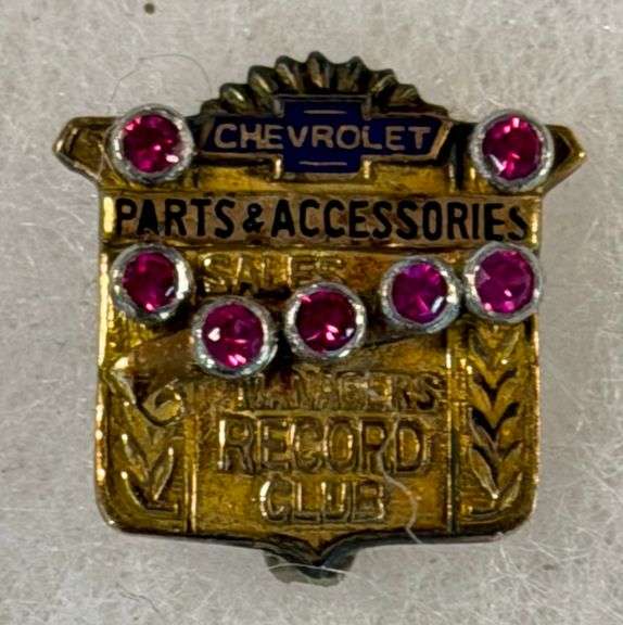 Chevrolet Sales Managers Record Club - Lapel Pin - Marked M10K