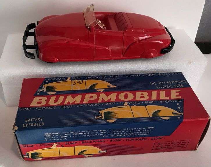 Vintage “Bumpmobile” Battery Operated Toy Car
