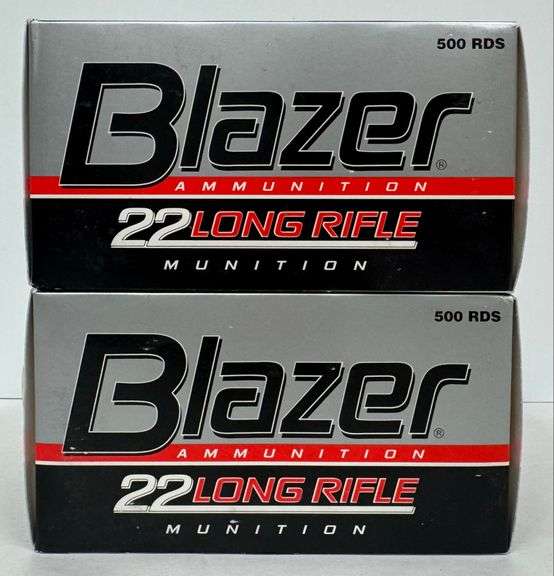 (2x) Blazer 22LR Bricks - 500 Rds Per Brick
