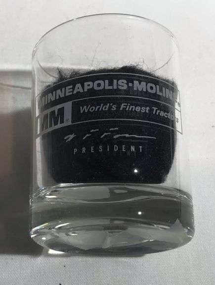 Minneapolis Moline - Advertising Shot Glass - MM Worlds Famous Tractors