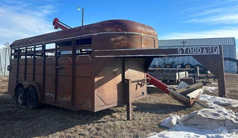 Stoddard 7x16 Gooseneck Livestock Trailer