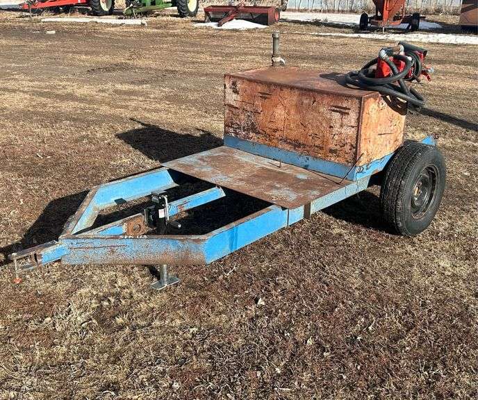 100 Gallon Fuel Tank on Cart