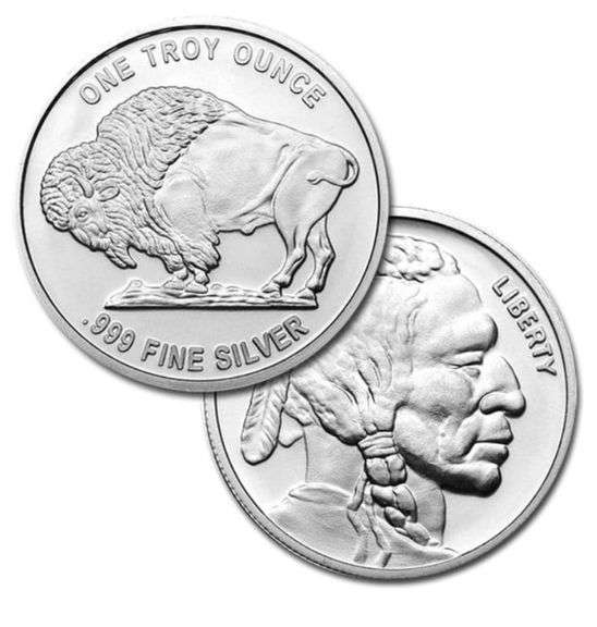 20 Ounces of Buffalo Head Coins