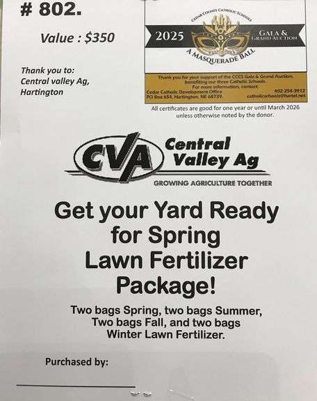 Get Your Yard Ready for Spring with this Lawn Fertilizer Package
