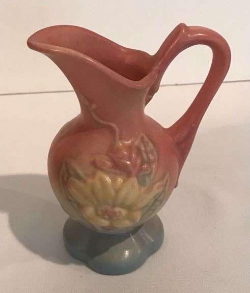 Vintage Hull Art Pottery Magnolia Ewer Vase