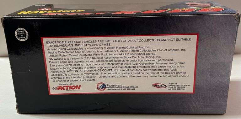 Ricky Rudd #28 Havoline 1:24 Die-Cast NASCAR – Action Racing Collectables – NIB