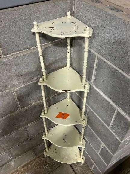 Antique Wooden Corner Shelf