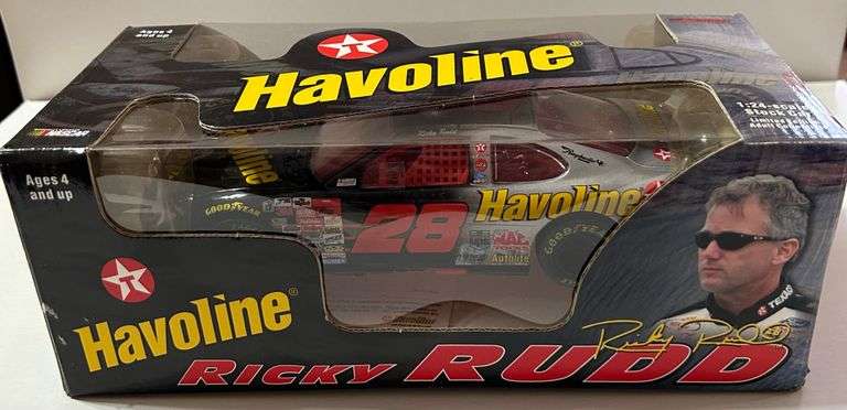 Ricky Rudd #28 Havoline 1:24 Die-Cast Stock Car – Action Racing Collectables – NIB
