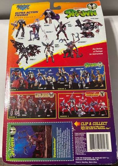 1995 McFarlane Toys Spawn Series 3 – Vertebreaker Deluxe Edition – New Sealed