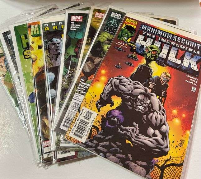 “Marvel Hulk Comic Book Lot - Including Maximum Security, Planet Hulk & More”