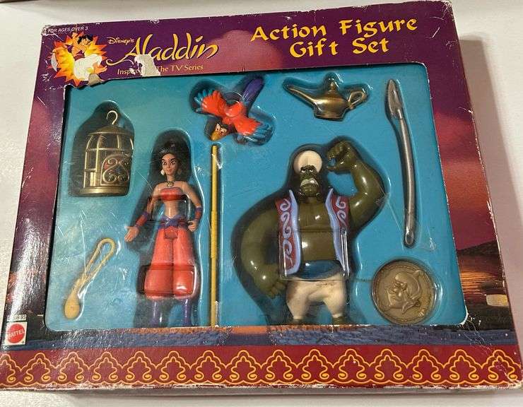 Disney’s Aladdin Action Figure Gift Set – Mattel 1993