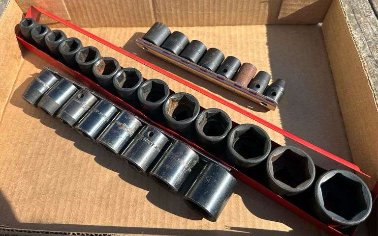 SAE Impact Sockets - 1/2” and 3/8” Drive