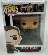 Funko Pop! Heroes Suicide Squad #99 Rick Flag Vinyl Figure – New in Box