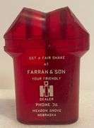 Farran & Son - International Harvester Dealer - Meadow Grove, Nebraska - Salt & Pepper Shaker