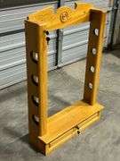 Wooden Wall Hanging Gun Rack -
