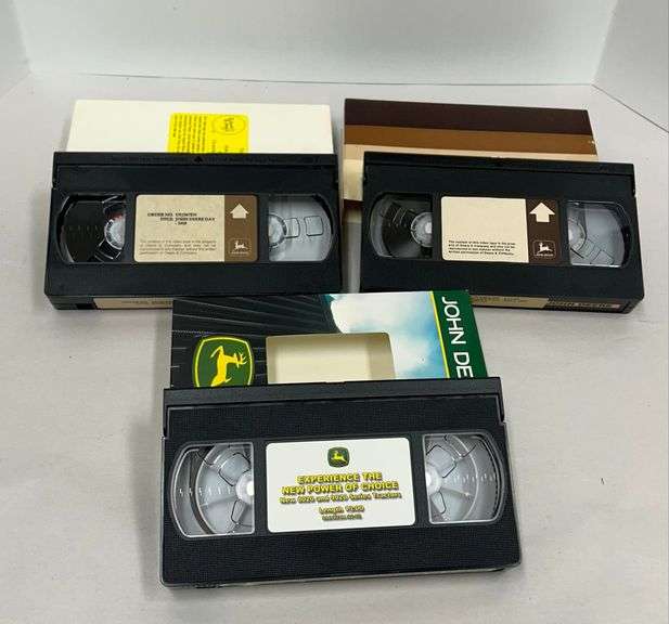 John Deere in Focus - 1992 / John Deere Day 1955 / & JD Power Of Choice - VHS Tapes