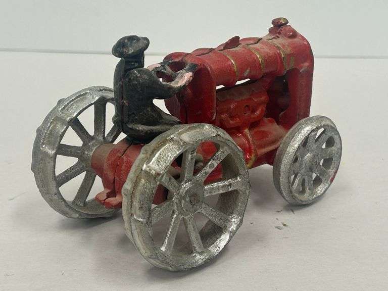 Newer Cast Iron - Fordson Tractor with Man