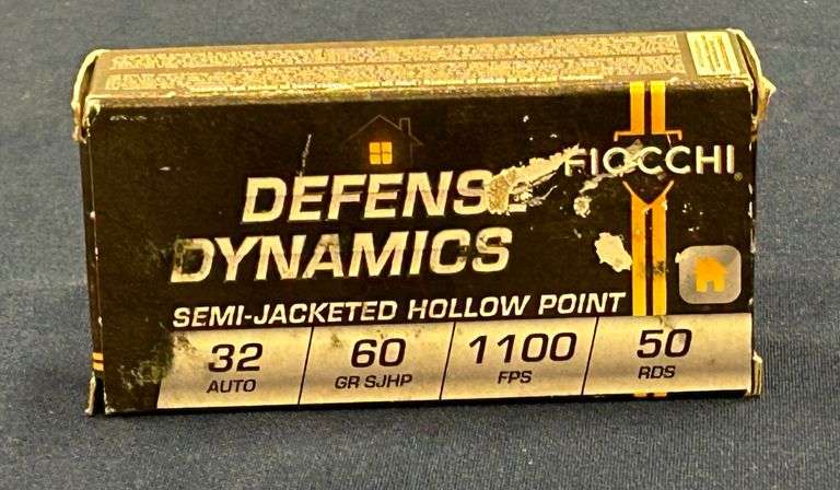 Fiocchi Defense Dynamics .32 Auto
