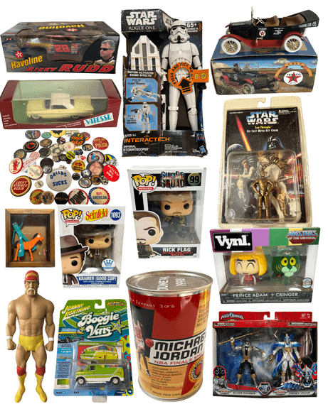 Pop Culture, Action Figures, Sporting Collectibles, and More - Online Only Auction