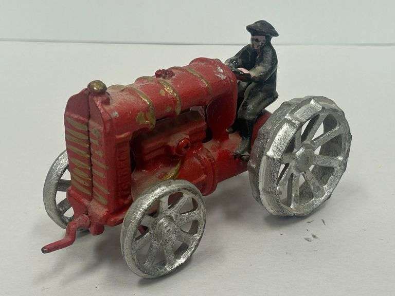 Newer Cast Iron - Fordson Tractor with Man