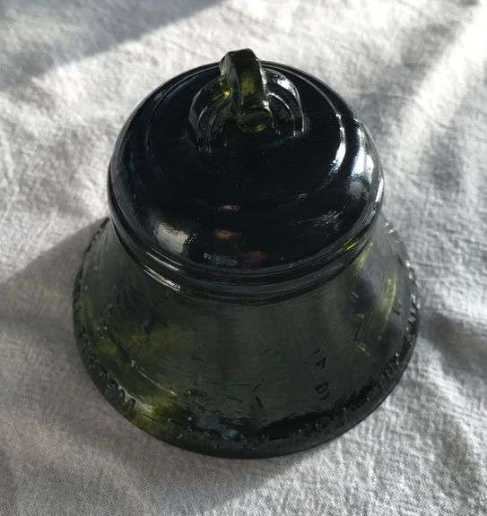 1983 “BELL TELEPHONE SYSTEM” BREAK UP GLASS BELL PAPER WEIGHT