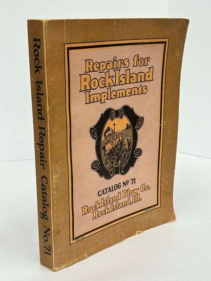 1926 "Repairs for Rock Island Implements - Rock Island Plow Co." - Catalog No. 71