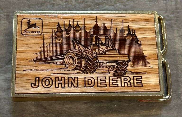 John Deere Skidder - Belt Buckle