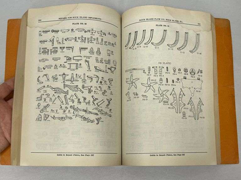 1926 "Repairs for Rock Island Implements - Rock Island Plow Co." - Catalog No. 71