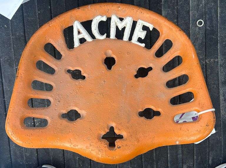Acme Cast Iron Seat