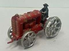Newer Cast Iron - Fordson Tractor with Man