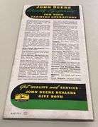 John Deere 2 & 4 Row Tractor Corn Planters - Pocket Brochures