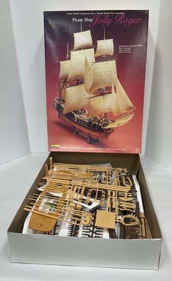 Jolly Roger Pirate Ship Model Kit