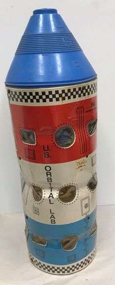 1970 Multiple Toymakers Orbital Space Lab Playset