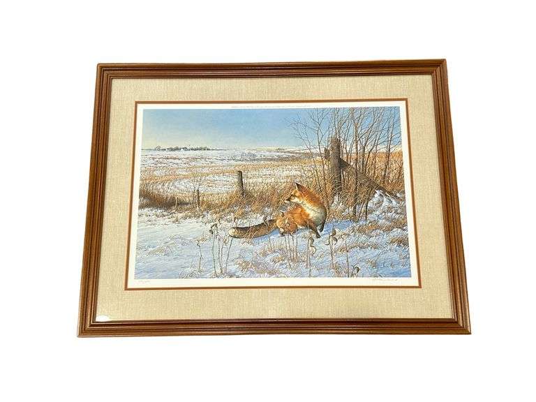 December Snoowfall - Red Fox by Michael Sieve