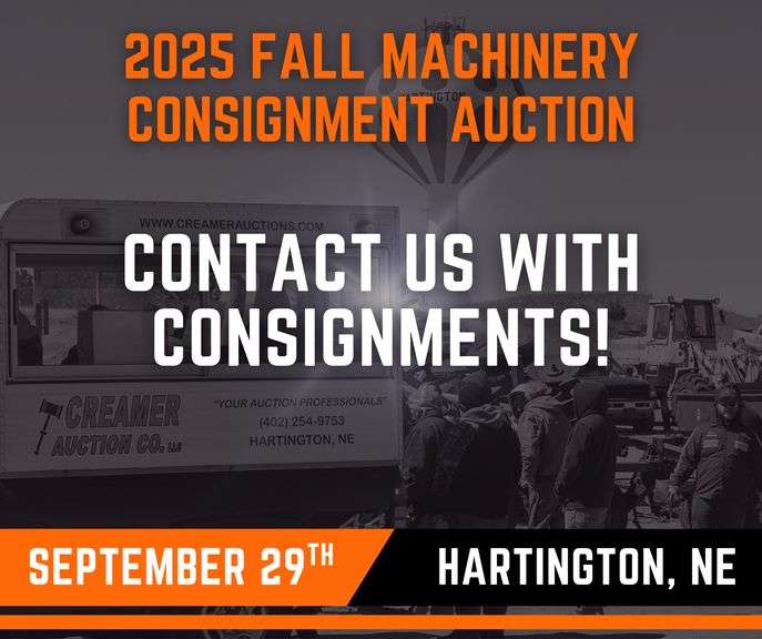 2025 Hartington, NE Fall Consignment Auction