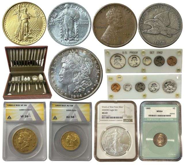 Labor Day Coin & Currency - Online Only Auction