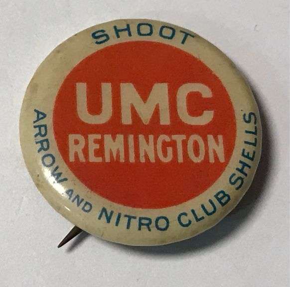 UMC Remington Pin Back Badge