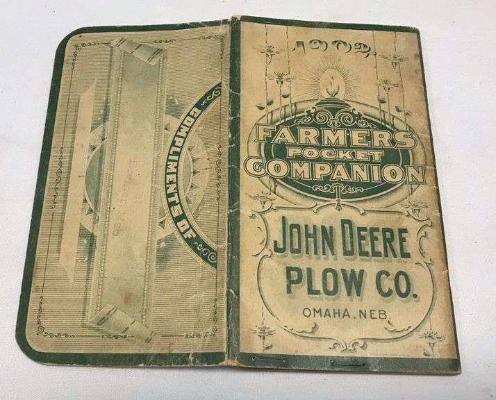 1902 John Deere Plow Co. - Omaha, Nebraska - Farmers Pocket Companion